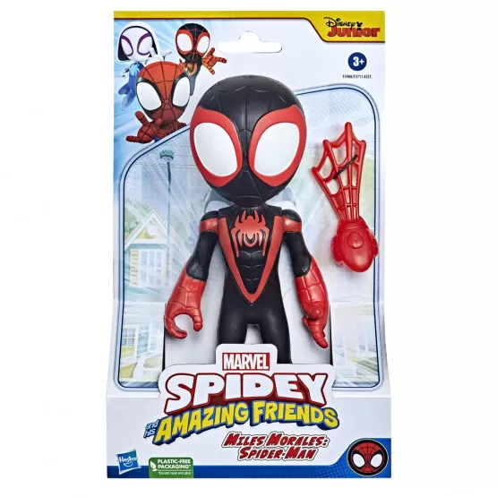 MARVEL Spidey And His Amazing Friends Supersized 9 Inch Figure Miles Morales