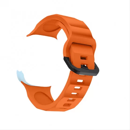 INF Silikonarmband för Apple iWatch 9 S Orange