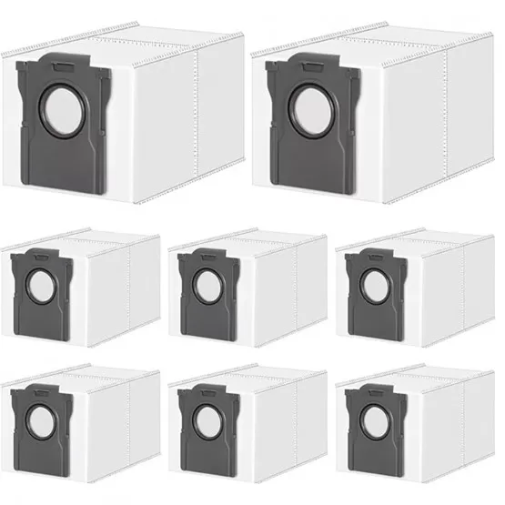 INF Ersättande Dammpåsar för Dreame X40 Ultra, 8-pack