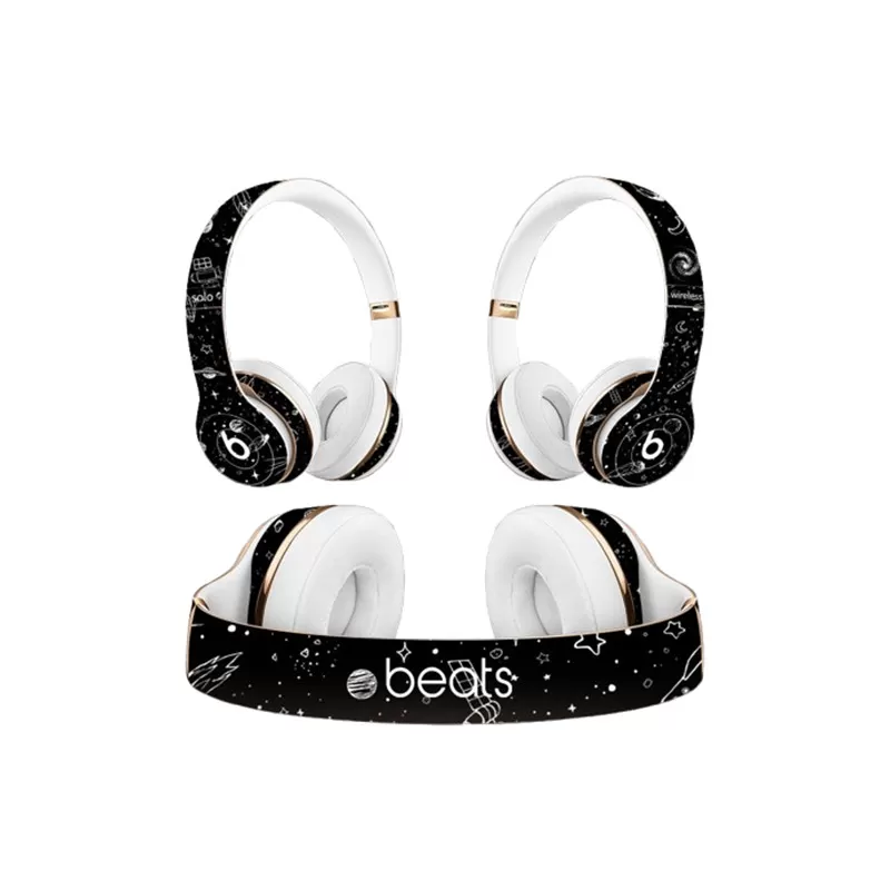 INF Beats Studio 2.0/3 Pro Hörlursklistermärke Svart