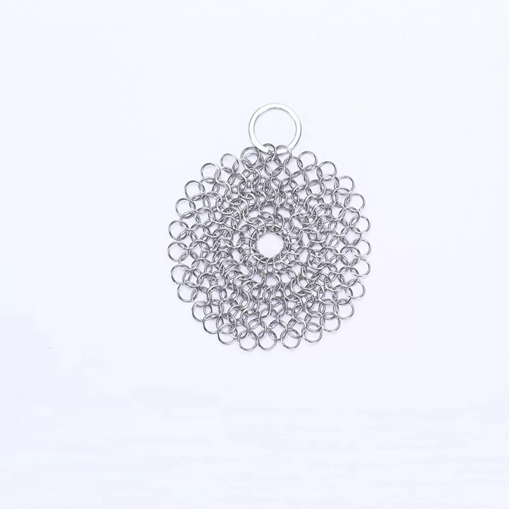 INF Rund grytskrubber - Rengöring av rostfritt stål 4 tum