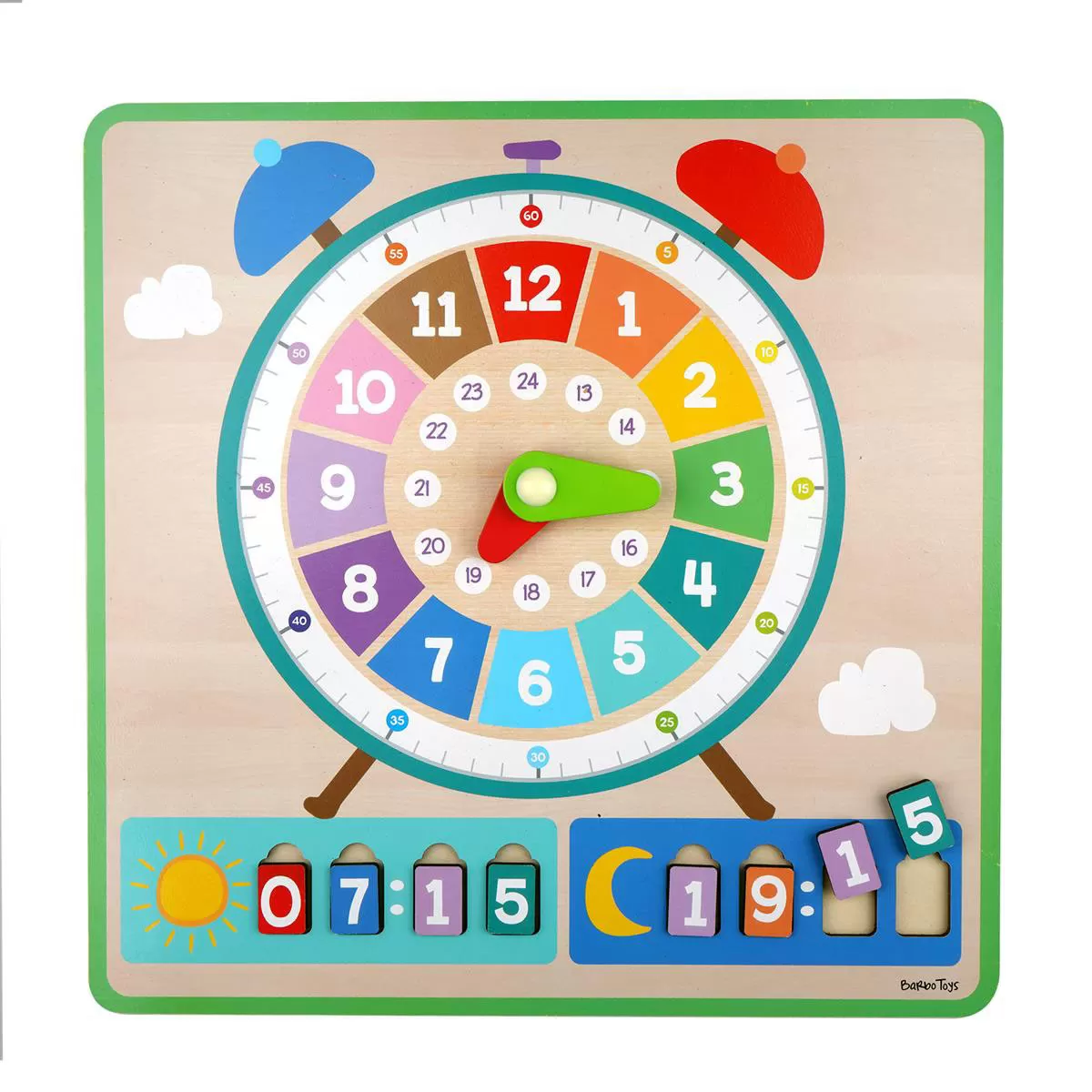 BARBO TOYS Classic Clock Board