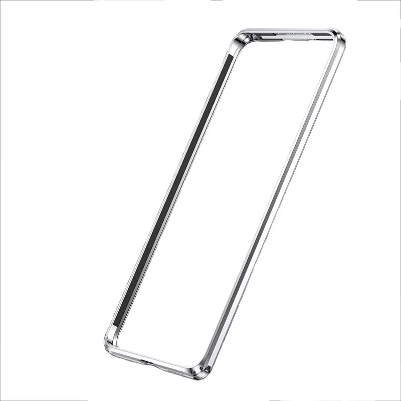 INF Snyggt silverfärgat stötfodral i aluminiumlegering för iPhone 12 iPhone 12 Pro Max Silver iPhone 12/12 Pro