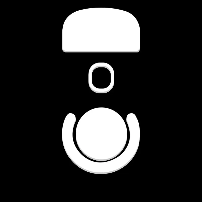 INF Förbättrad kontroll: Logitech GPW2 Musgrepp & Fötter Ersättning