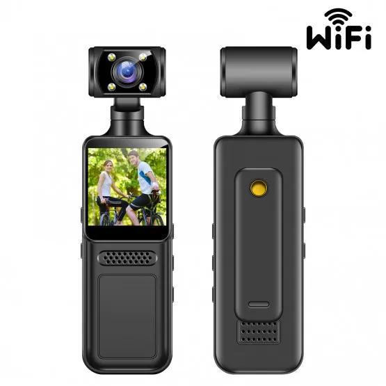 INF HD Ryggklämma Kroppskamera M12+WiFi: Bärbar Videoinspelare