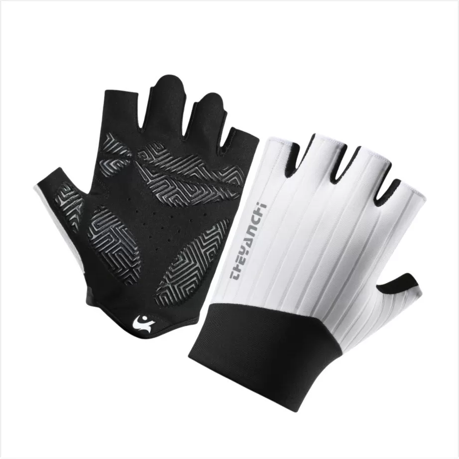 INF Ventilerande Halkfria Cykelhandskar Halvfinger Cykelhandskar L
