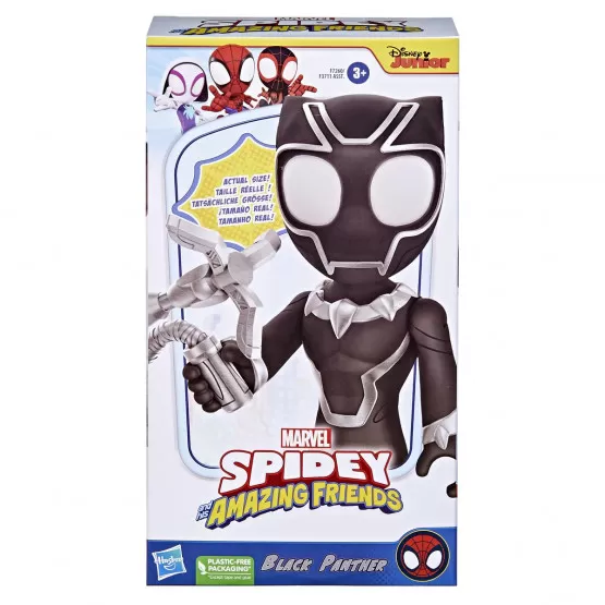 MARVEL Spidey And His Amazing Friends Supersized 9 Inch Figure Black Panther