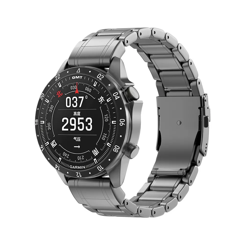 INF 22mm Titan Klockarmband för Garmin Fenix 8/7 - Grå