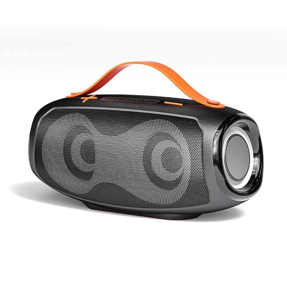 INF Vattentät Bluetooth-högtalare med RGB-ljus - Svart