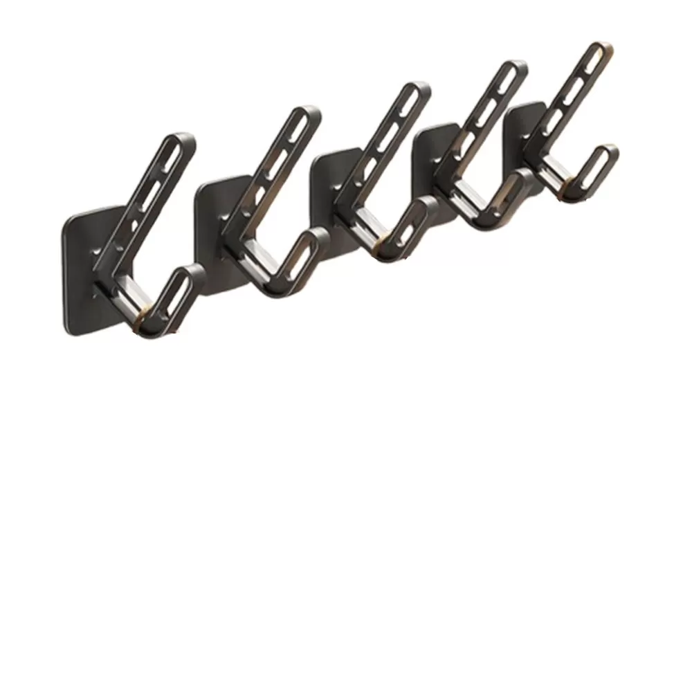 INF Klädkrokar 5-pack - Starka självhäftande krokar för kök och badrum