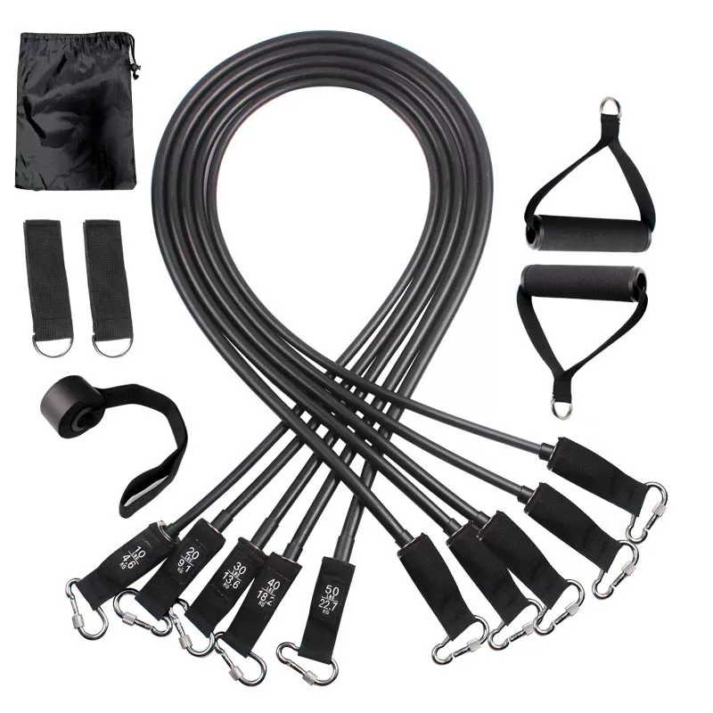 INF 11-delars motståndsbandset, 200 lbs, förstärkt med tygpåse och instruktioner