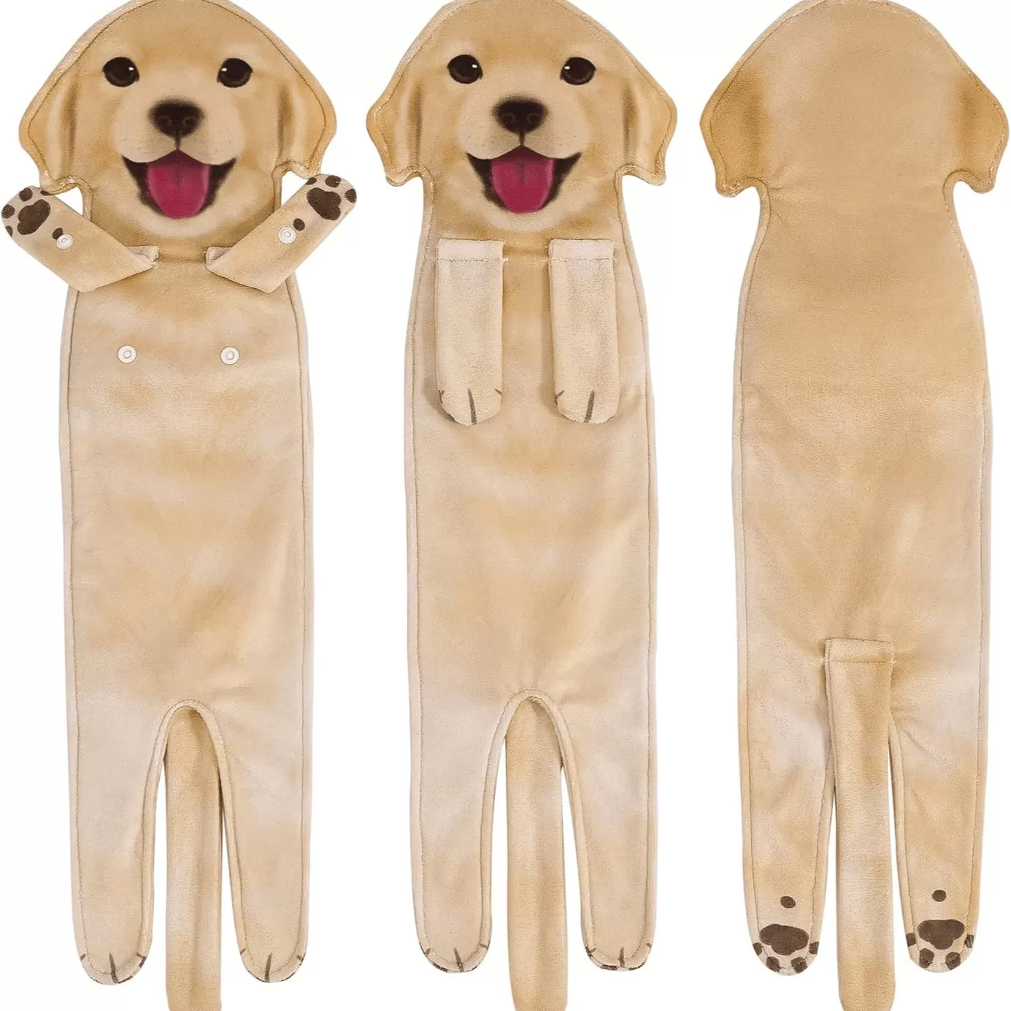 INF Söt Labrador Handduk i Mikrofiber - Perfekt för Kök och Badrum