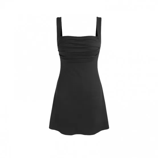 INF Chic Svart A-Linje Mini Kjol - Storlek M