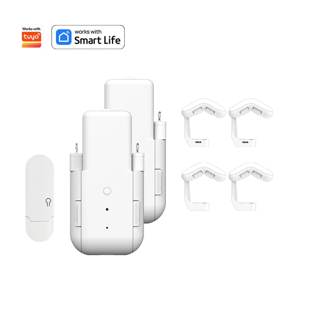 INF Smart Gardinmotor WiFi Dubbelöppning - Automatisera Dina Gardiner