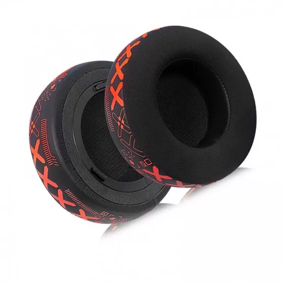 INF 2-pack Iskylda Öronkuddar för Corsair Virtuoso RGB - Förbättrad Komfort Orange