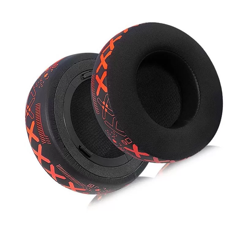 INF Hörlurskuddar för Corsair Virtuoso RGB - Ersättningskuddar i isande läder för optimal komfort (2-pack) Orange