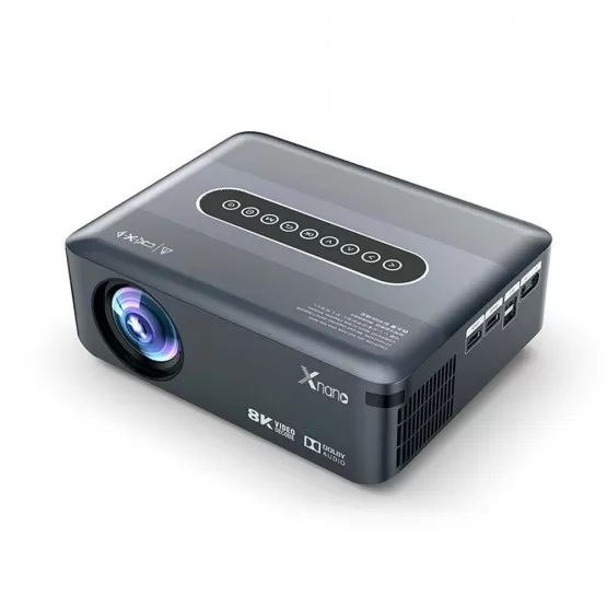 INF Ultra HD 8K Dekodningsprojektor X1-2/16G (EU-kontakt) - Grå