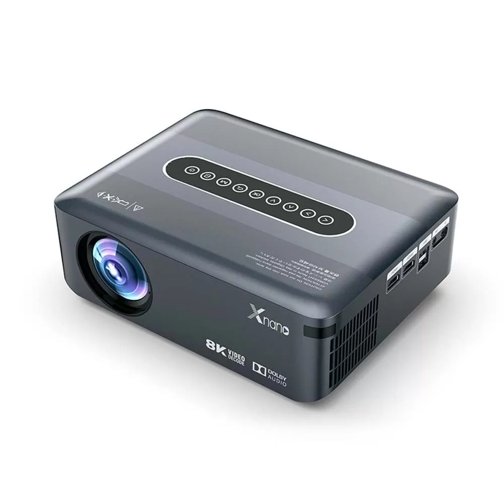 INF Ultra HD 8K Dekodningsprojektor X1-2/16G (EU-kontakt) - Grå
