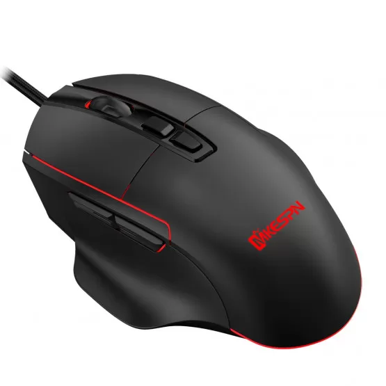 INF 7-knapps RGB Trådbunden Gamingmus - Hög Precision, Anpassningsbar Belysning