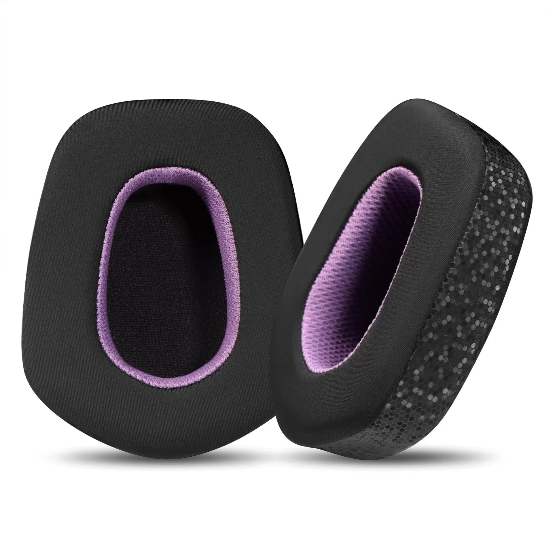 INF Ersättningsöronkuddar för Logitech G733 Gaming Headset, Svarta Öronkuddar, 2-pack