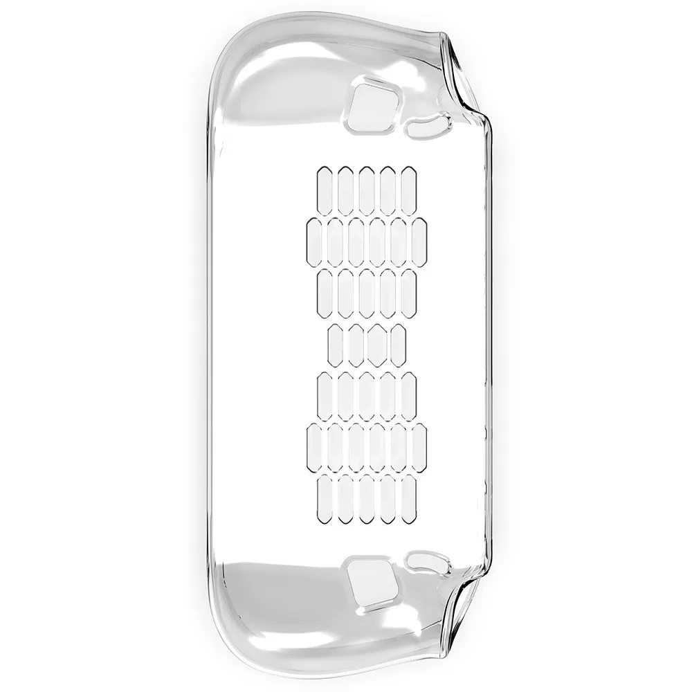 INF Lenovo Legion Go S Handheld Konsol Skyddsfodral - Transparent TPU Mjukt Skal, Stötsäkert och Slitstarkt Transparent