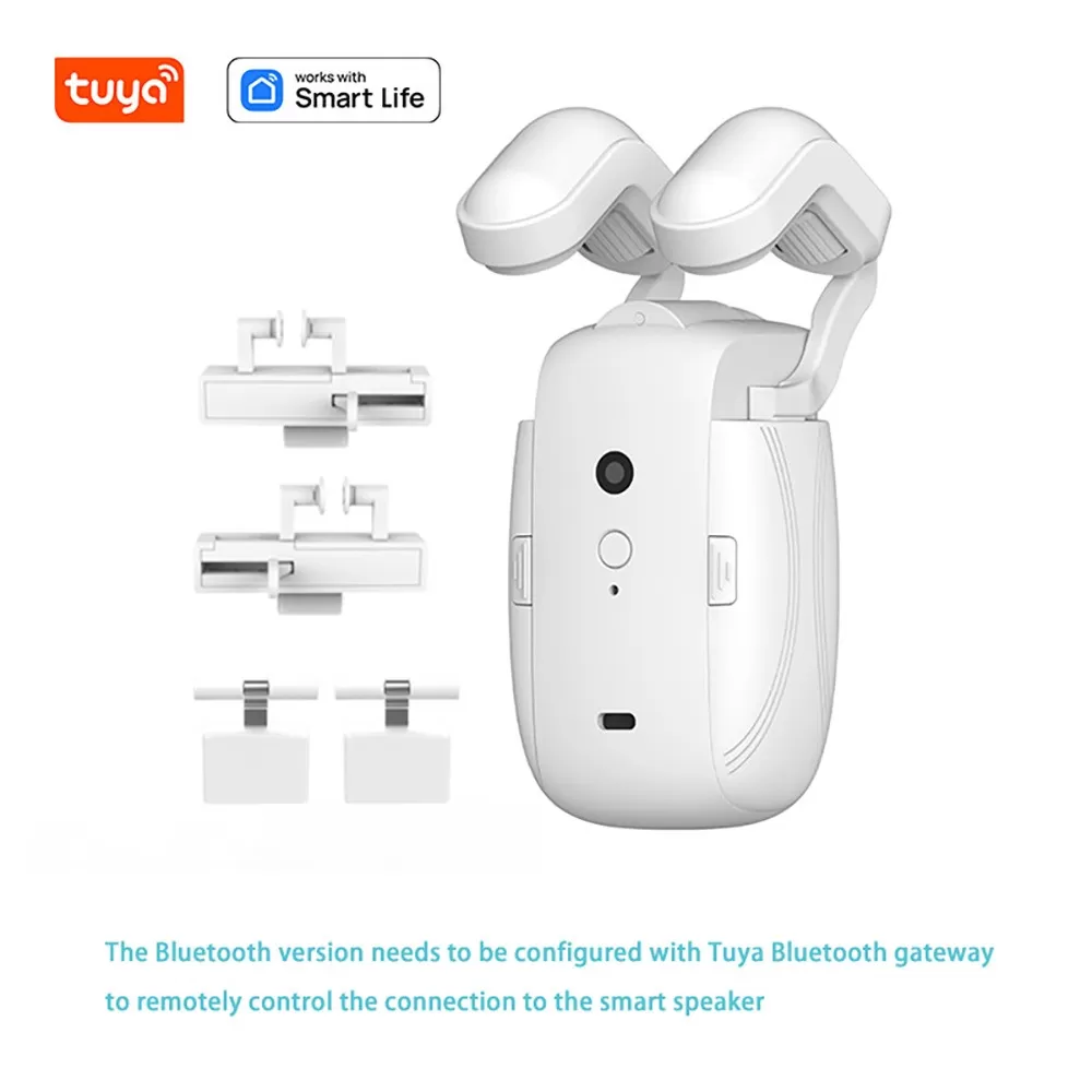 INF Smart Elektrisk Gardinmotor - Bluetooth Enkel Öppning Tre-i-ett