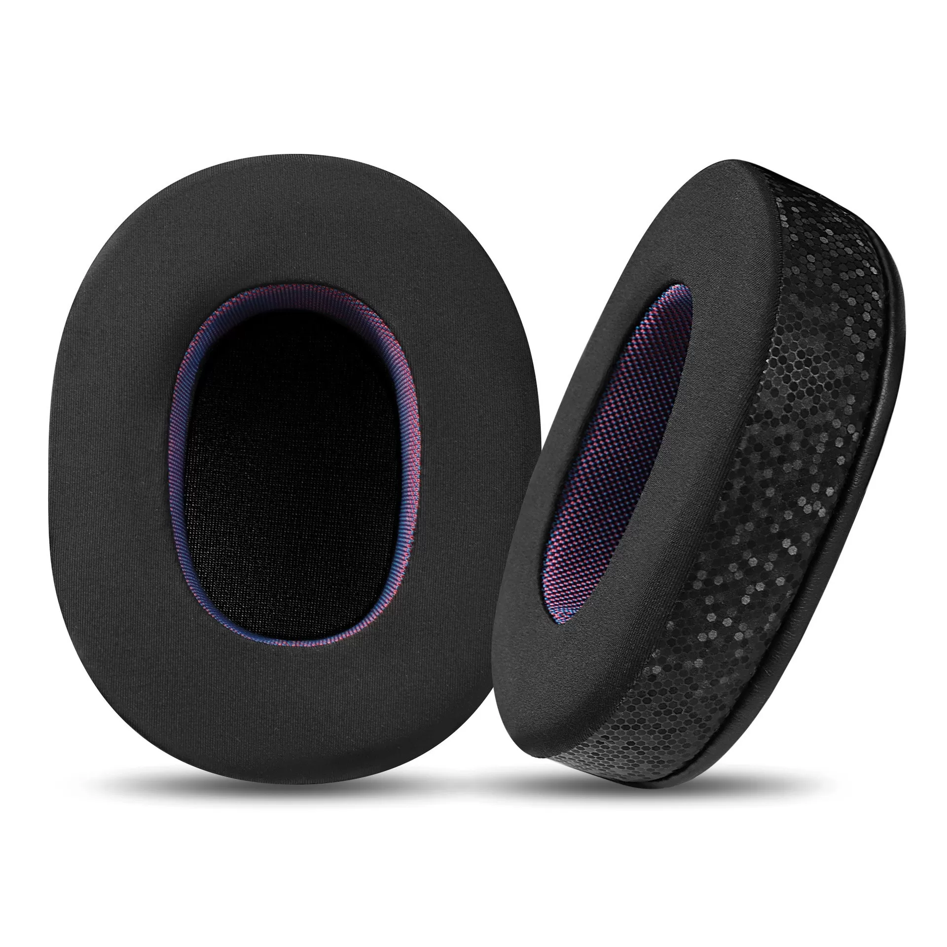 INF Svart och lila magiska iskalla öronkuddar för Razer Blackshark V2 Pro SE - 2-pack