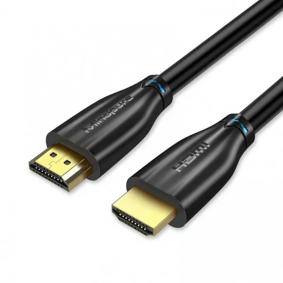 INF 8K HDMI 2.1-kabel - Höghastighetsanslutning för TV, dator och projektor 0,5 m