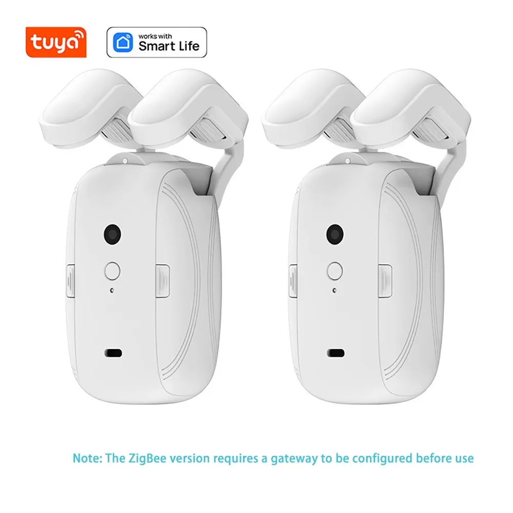INF Smart Elektrisk Gardinmotor - ZigBee Dubbel Rombåge