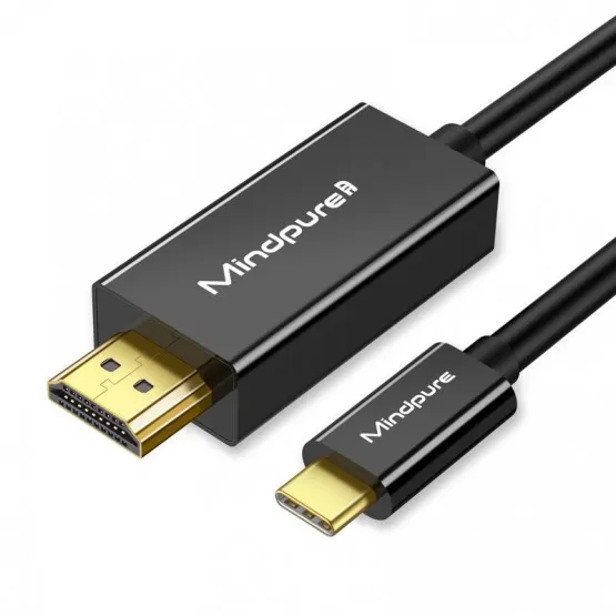 INF Type-C till HDMI-kabel - AD030 4K/30Hz - Anslut din enhet till en större skärm 1,5 miljoner