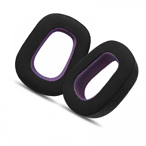 INF Ersättningsöronkuddar för Logitech Zone Vibe 100 - Svart och Lila, 2-pack - Förbättrad Komfort