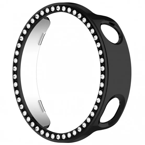 INF Xiaomi Watch S4 41mm Enkelradig Diamant Hålad Skal - PC Skyddsfodral Svart