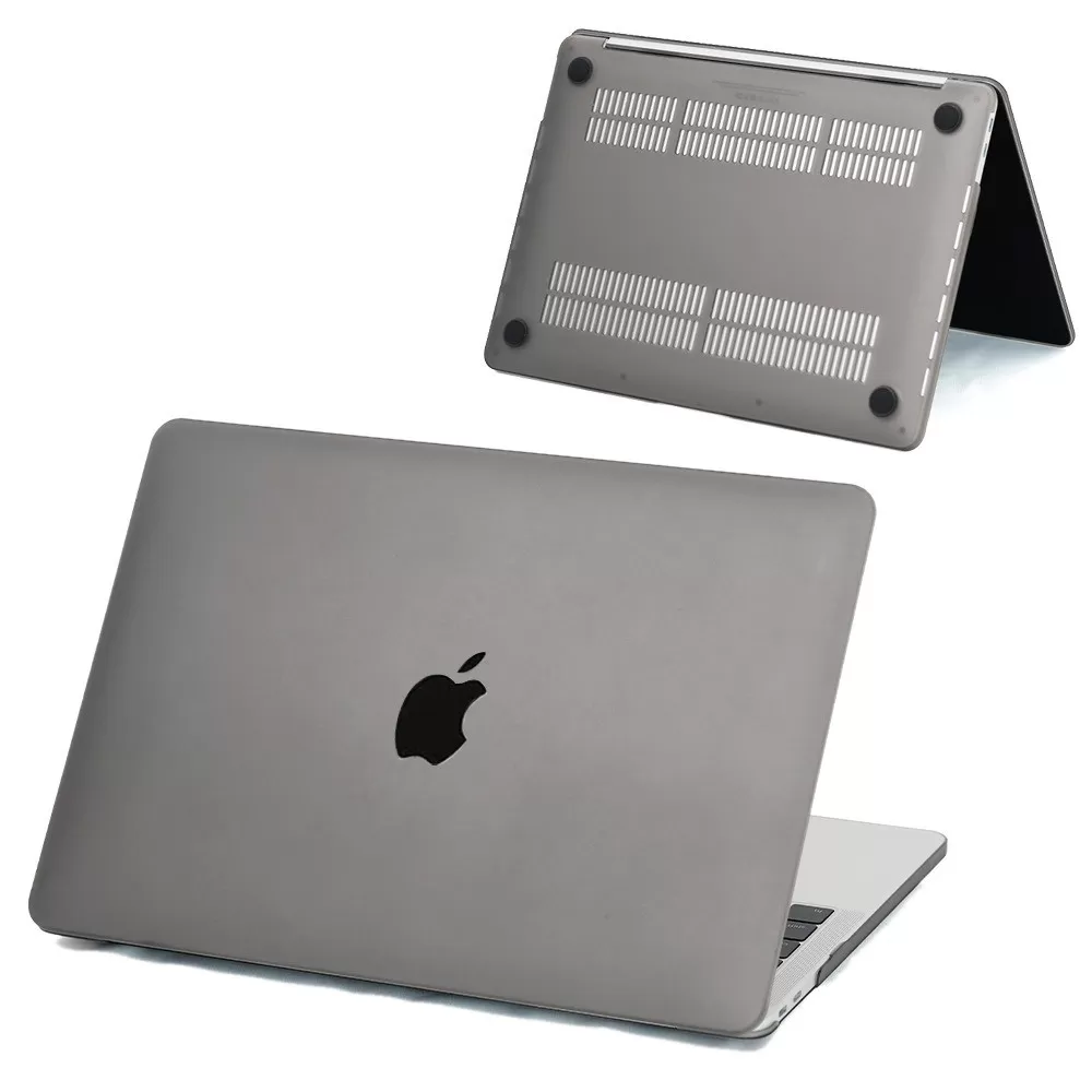 INF Kompatibel med MacBook Air 11" (A1465/A1370) Grått Frostat Skal - Skydda Din Bärbara Dator med Stil