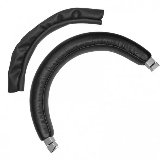 INF Ersättningshuvudband för Corsair Virtuoso RGB-headset - Svart huvudband i proteinläder