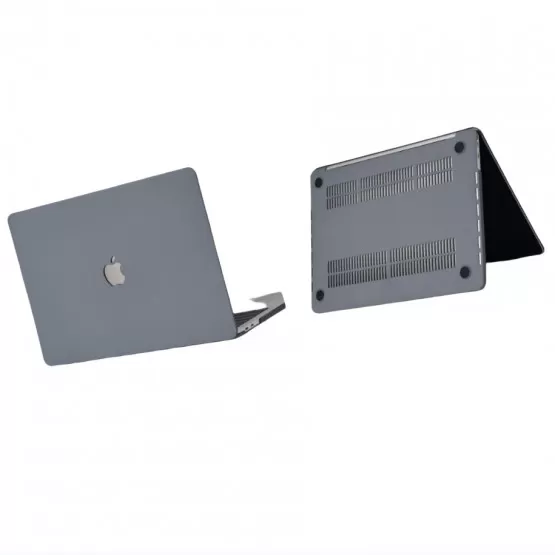 INF Kompatibel med MacBook Air 13" (2018-2020) Skyddsfodral - Grå Plast