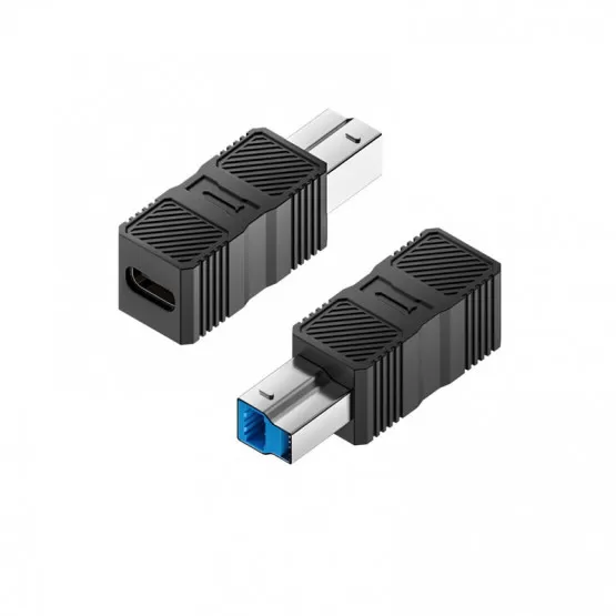 INF USB 3.0 B Hane till C Hona Adapter (2-pack) - Höghastighetsdataöverföring