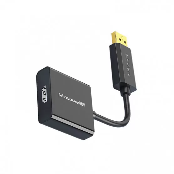 INF DP till HDMI-adapter 1080P - 0.15m - Högupplöst video och ljud