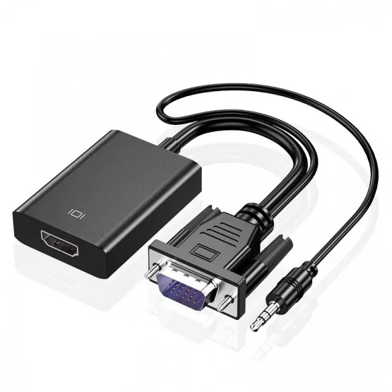 INF VGA till HDMI-omvandlare - Standardversion: Anslut din VGA-enhet till en HDMI-skärm