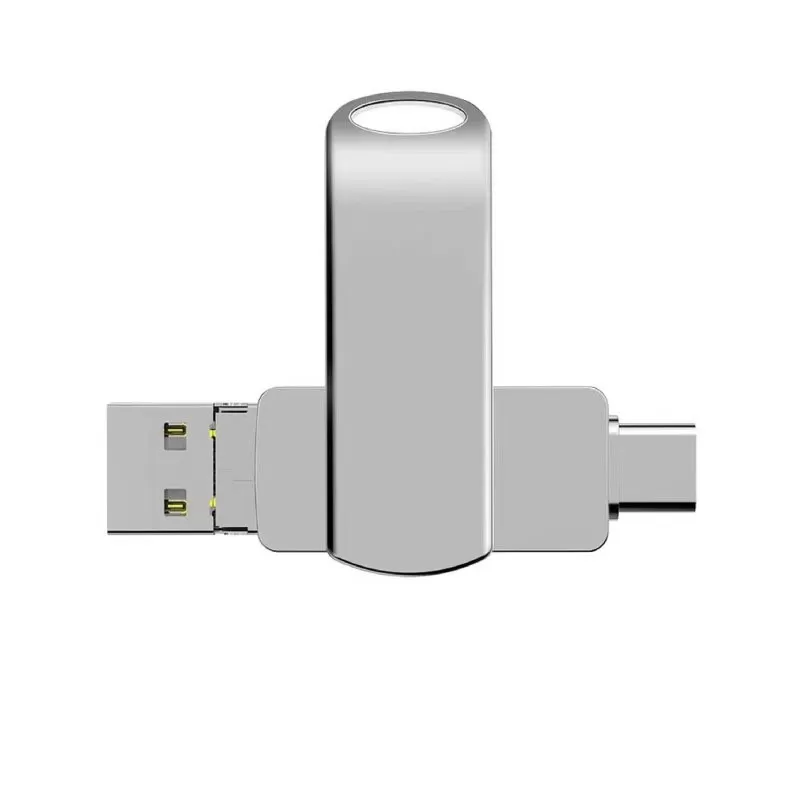 INF 2-i-1 USB-minne - Höghastighets USB 3.0 för datorer och smartphones 64 GB 64 GB