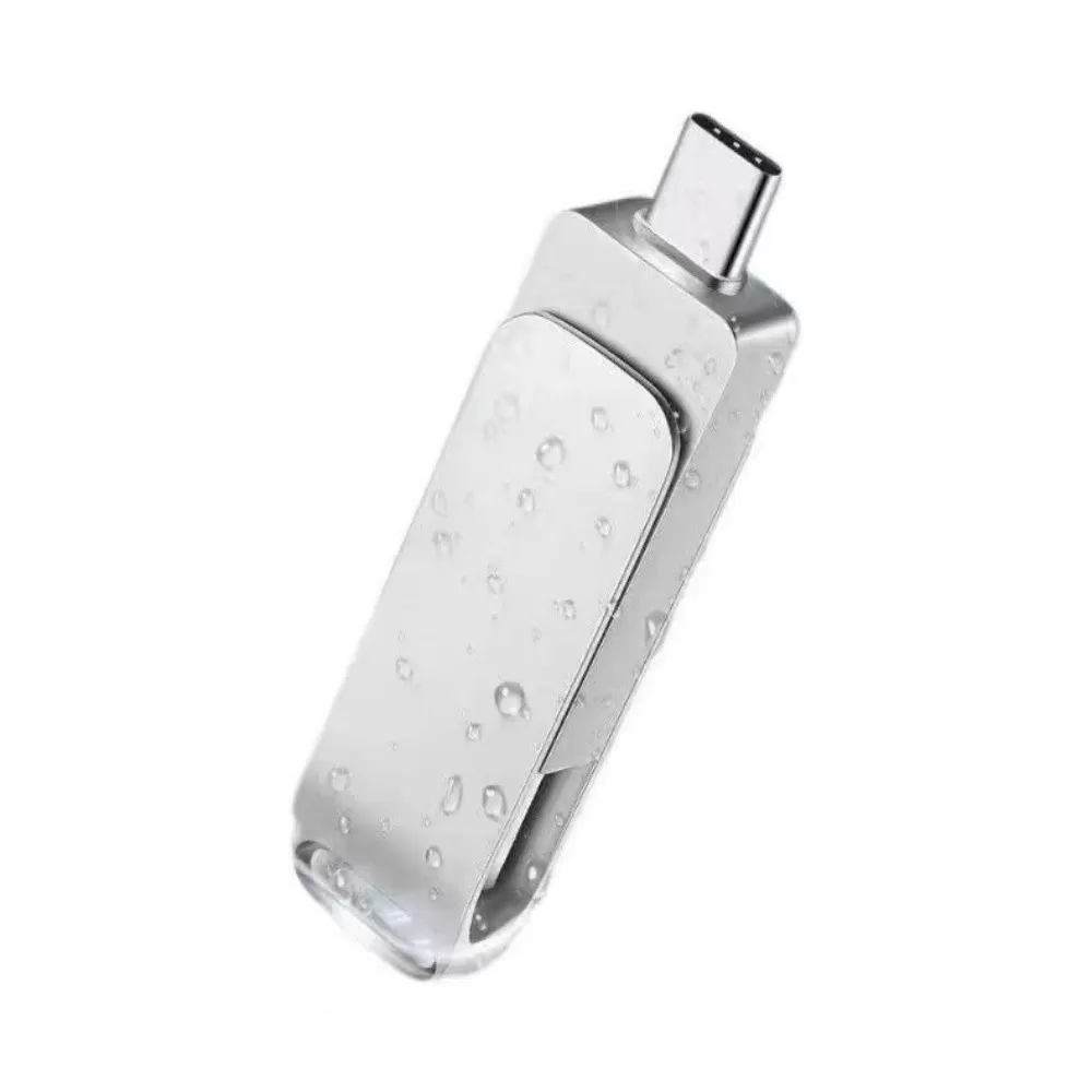 INF 3-i-1 Höghastighets USB 3.0 Flash Drive för Datorer och Smartphones 32 GB