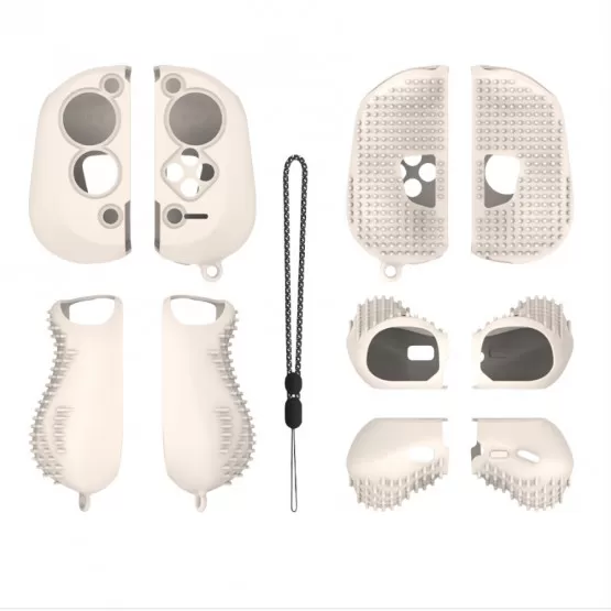INF Silikonskyddsfodral för SCUF Nomad Handkontroll - Förbättrat Grepp & Skydd Beige