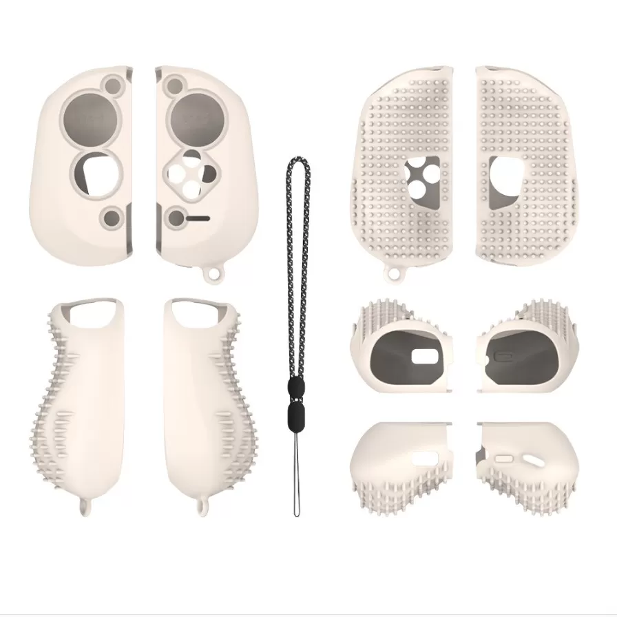 INF Silikonskyddsfodral för SCUF Nomad Handkontroll - Förbättrat Grepp & Skydd Beige