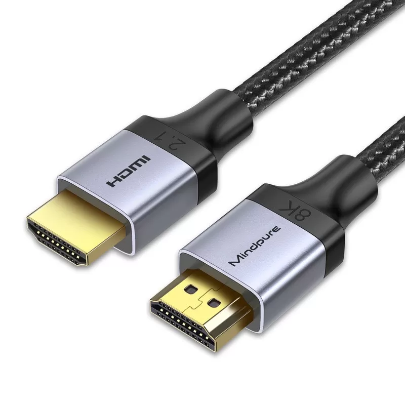 INF 8K HDMI 2.1-kabel - Höghastighetskabel för TV, dator och spel 0,5 m