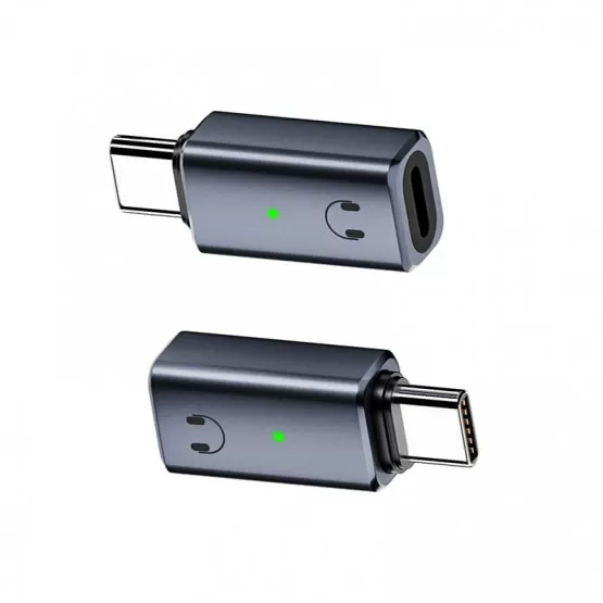 INF Lightning hona till Type-C hane hörlursadapter för Kompatibel med iPhone 15 Grå