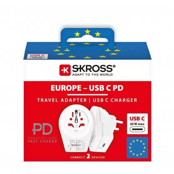 skross World to Europe USB C20PD