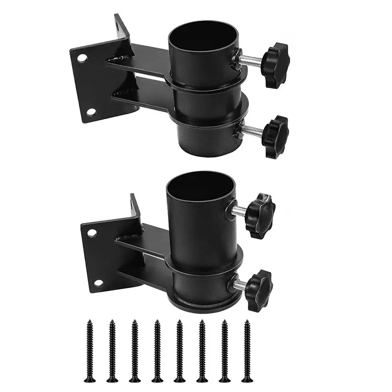 INF Paraplyfäste Set (Rätvinklig Paraplyfäste) - Robust Stöd för Uteplats och Däck