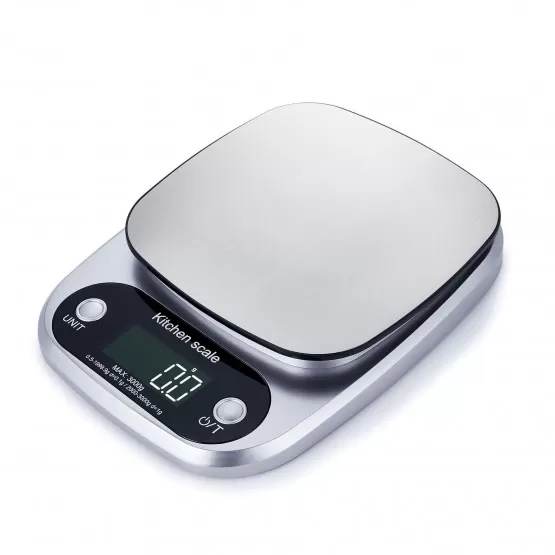 Infkg INF 3 kg Digital Köksvåg med Hög Precision - Perfekt för Matlagning och