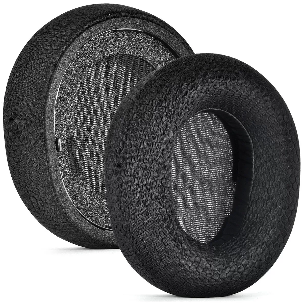 INF 2-pack öronkuddar - Kompatibelt med SteelSeries Arctis Nova Pro Wireless Svart fotbollsnät