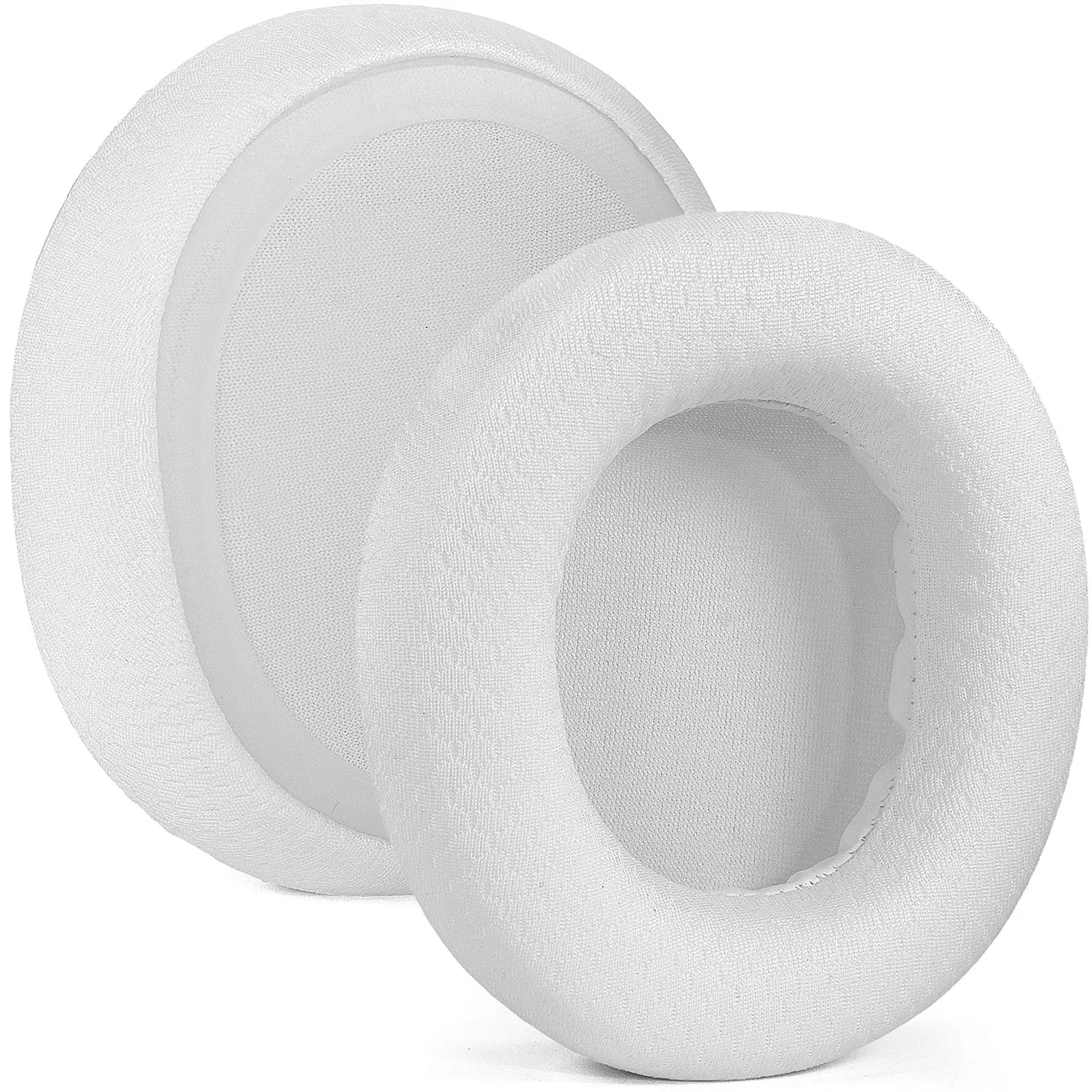 INF 2-pack Öronkuddar - Kompatibelt med SteelSeries Arctis Nova Pro Wired, Nova 7, 3, 1 - Vit Fotbollsnät