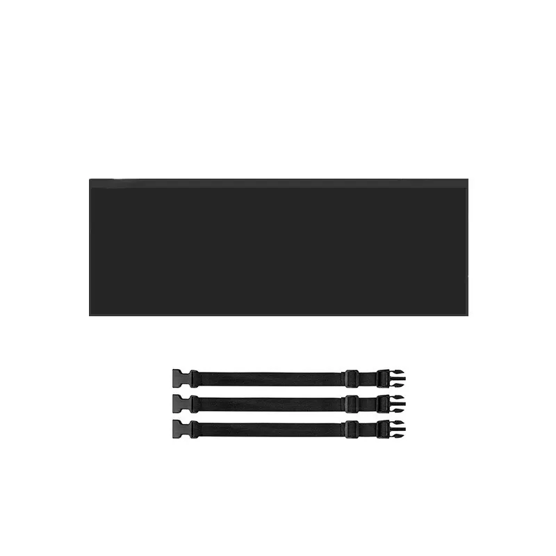 INF Isolerad AC-slangskydd för portabel luftkonditionering - Energibesparande Svart